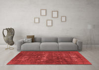 Machine Washable Persian Red Bohemian Rug, wshurb1045red