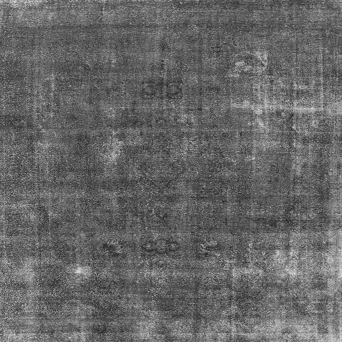 Square Oriental Gray Industrial Rug, urb1046gry