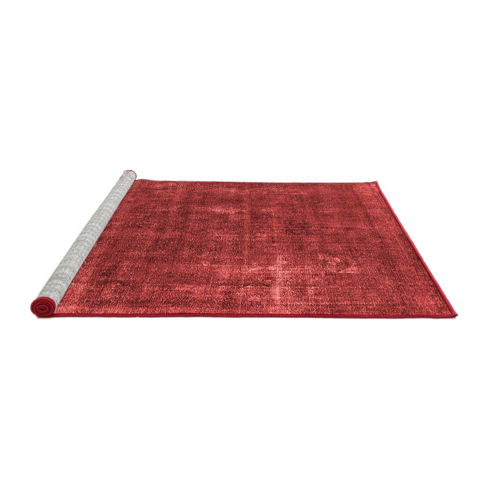 Industrial Red Washable Rugs