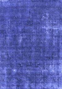 Oriental Blue Industrial Rug, urb1046blu