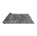 Sideview of Oriental Gray Industrial Rug, urb1047gry