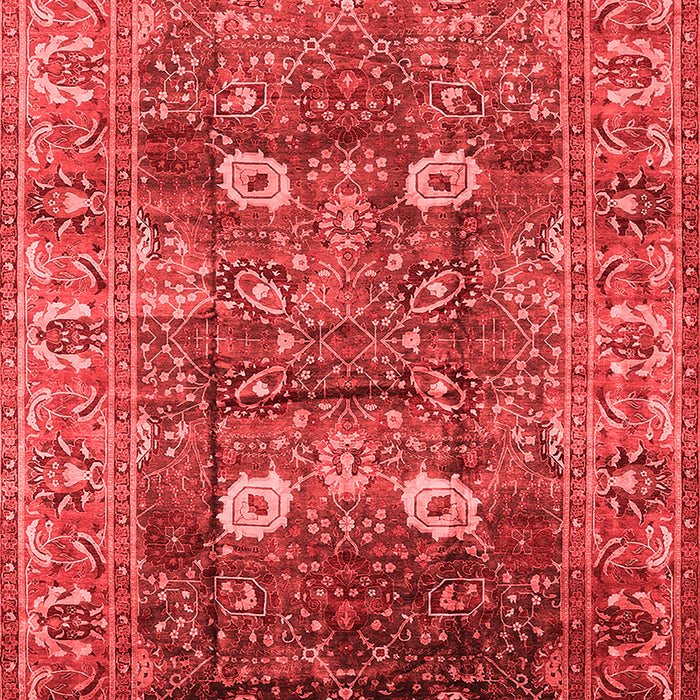 Oriental Red Industrial Area Rugs