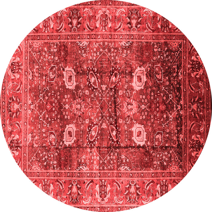 Oriental Red Industrial Rug, urb1047red