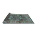 Sideview of Oriental Light Blue Industrial Rug, urb1047lblu