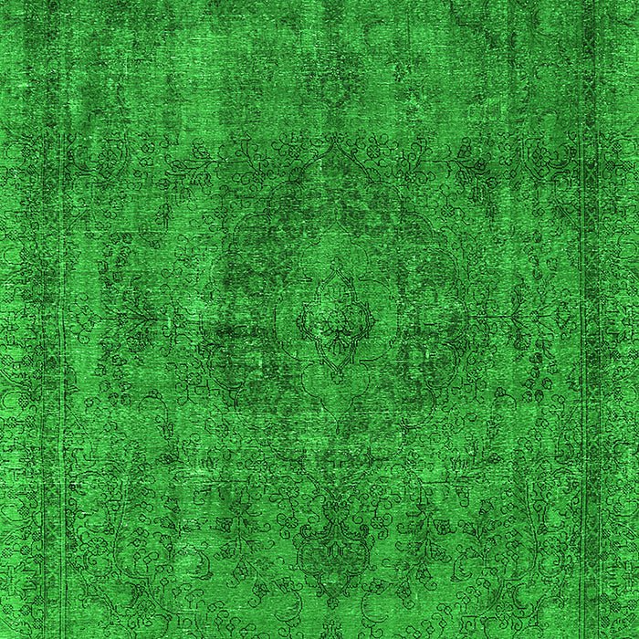 Oriental Green Industrial Rug, urb1048grn