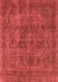 Oriental Red Industrial Area Rugs