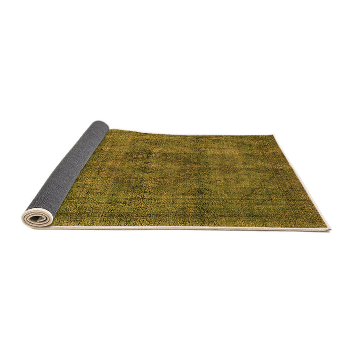 Sideview of Oriental Orange Industrial Rug, urb1048org
