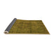 Sideview of Oriental Orange Industrial Rug, urb1048org