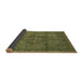 Sideview of Oriental Brown Industrial Rug, urb1048brn