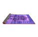 Sideview of Persian Purple Bohemian Rug, urb1049pur