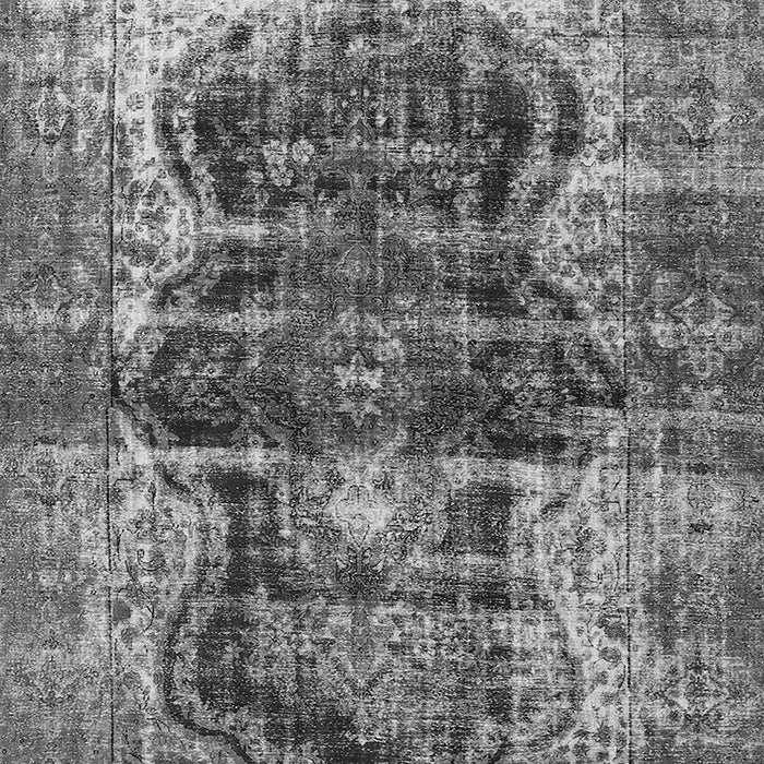 Machine Washable Persian Gray Bohemian Rug, wshurb1049gry