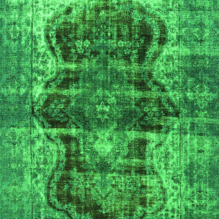 Persian Green Bohemian Rug, urb1049grn