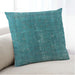 Lifestyle Image of Mid-Century Modern Urban Square Teal Green Throw Pillow, 18 inch by 18 inch, pwurb1050