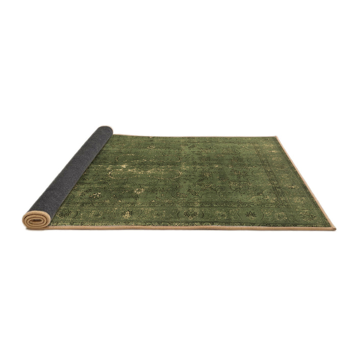 Sideview of Oriental Brown Industrial Rug, urb1050brn