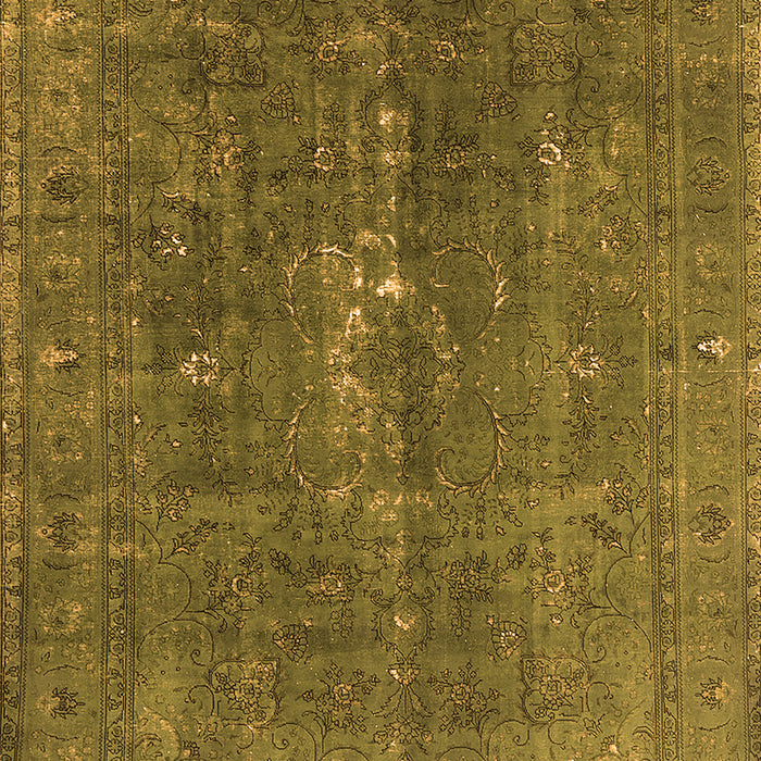 Machine Washable Oriental Orange Industrial Area Rugs, wshurb1050org