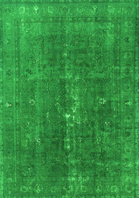 Oriental Green Industrial Rug, urb1050grn