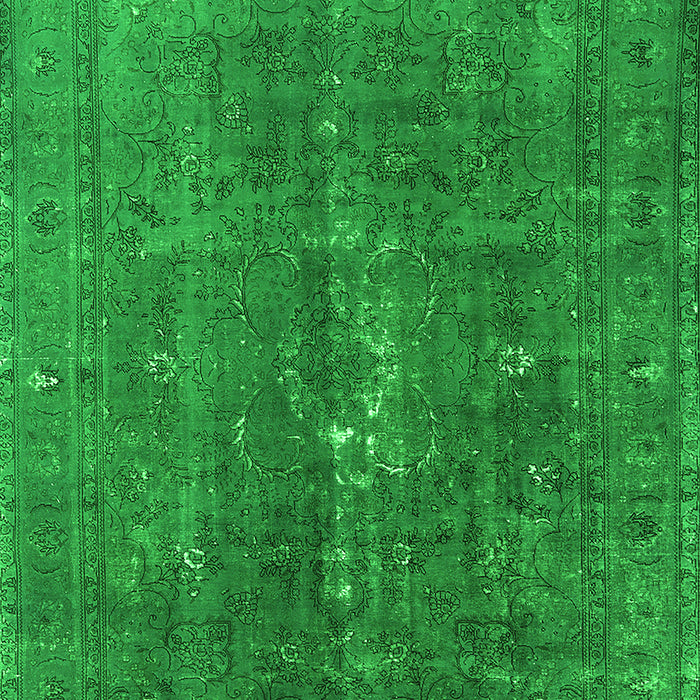 Oriental Green Industrial Rug, urb1050grn