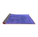 Sideview of Oriental Purple Industrial Rug, urb1050pur