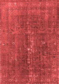 Oriental Red Industrial Rug, urb1050red