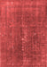 Oriental Red Industrial Area Rugs