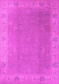 Oriental Pink Traditional Rug, urb1051pnk