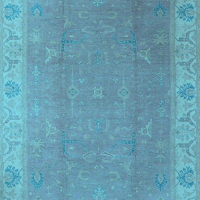 Oriental Light Blue Traditional Rug, urb1051lblu