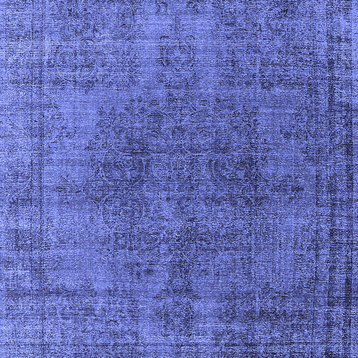 Oriental Blue Industrial Rug, urb1052blu