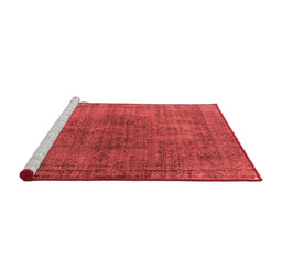Industrial Red Washable Rugs