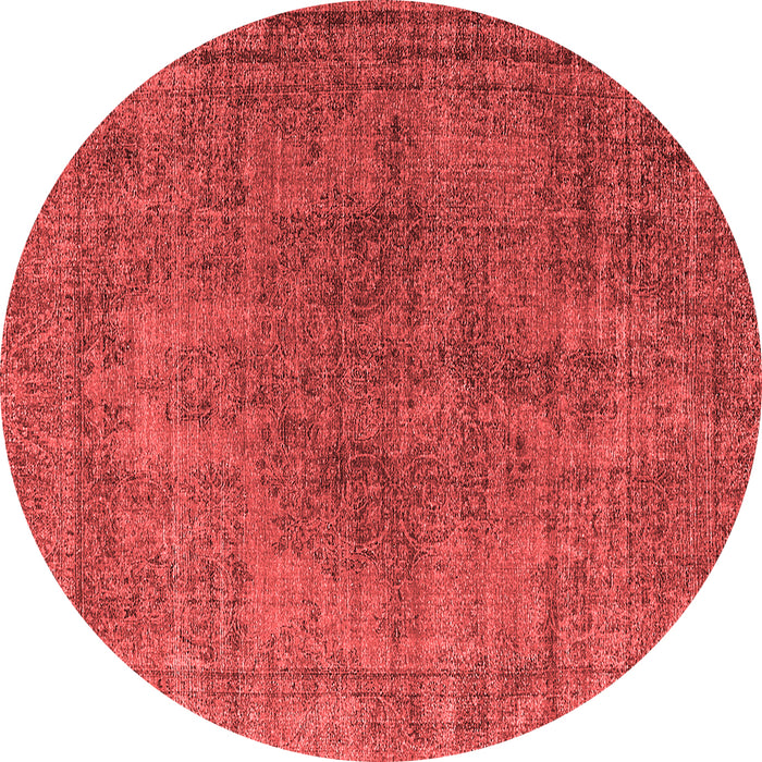 Machine Washable Oriental Red Industrial Rug, wshurb1052red