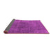 Sideview of Oriental Pink Industrial Rug, urb1052pnk