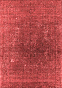 Oriental Red Industrial Rug, urb1053red