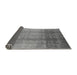 Sideview of Oriental Gray Industrial Rug, urb1054gry