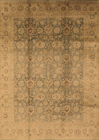 Oriental Brown Industrial Rug, urb1054brn