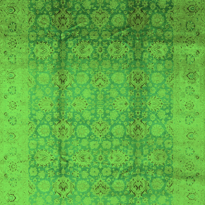 Oriental Green Industrial Rug, urb1054grn