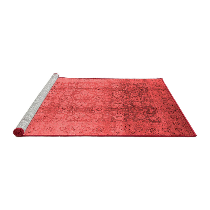 Industrial Red Washable Rugs