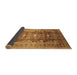 Sideview of Oriental Brown Traditional Rug, urb1055brn