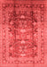 Oriental Red Traditional Area Rugs