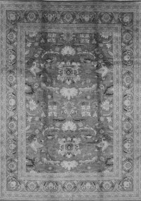 Oriental Gray Traditional Rug, urb1055gry