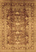 Oriental Brown Traditional Rug, urb1055brn