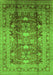 Oriental Green Traditional Rug, urb1055grn