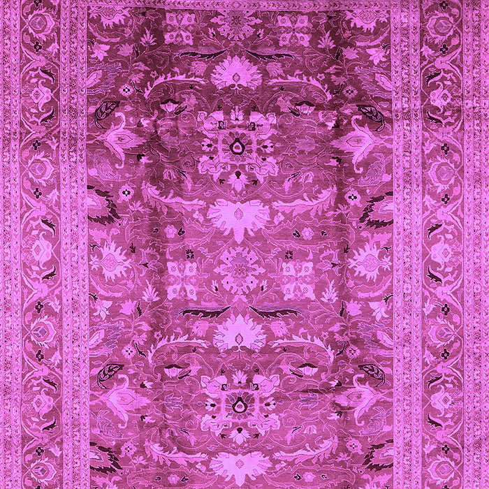 Machine Washable Oriental Purple Traditional Area Rugs, wshurb1055pur