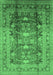 Oriental Emerald Green Traditional Rug, urb1055emgrn