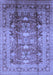 Oriental Blue Traditional Rug, urb1055blu