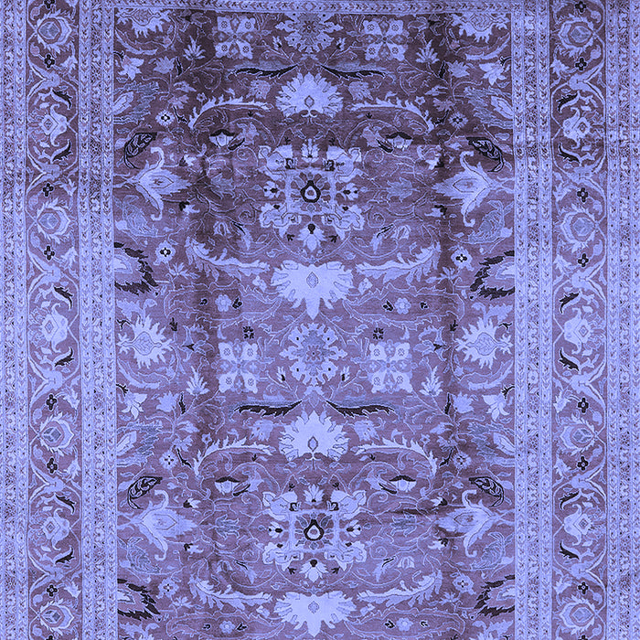 Oriental Blue Traditional Rug, urb1055blu