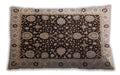 Mid-Century Modern Urban Bakers Brown Lumbar Throw Pillow, 13 inch by 19 inch, lburb1056