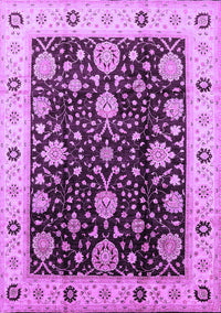 Oriental Purple Traditional Rug, urb1056pur