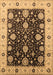 Oriental Brown Traditional Rug, urb1056brn