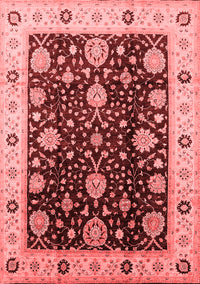 Oriental Red Traditional Rug, urb1056red