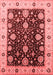 Oriental Red Traditional Area Rugs