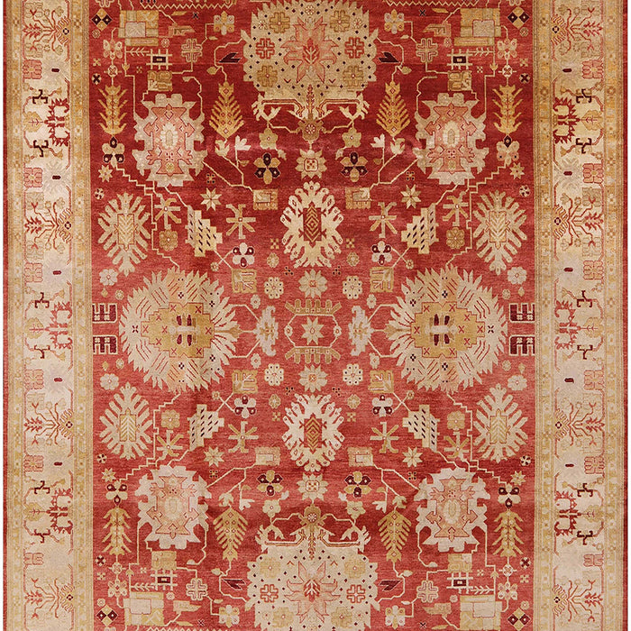 Mid-Century Modern Brown Sand Brown Oriental Rug, urb1058